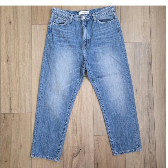 Flying Monkey High Rise Straight Cropped Mom Jeans Women Sz 28 B2789 - Picture 9 of 10